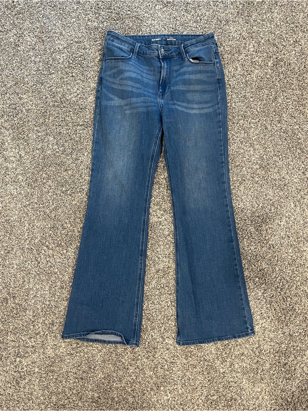Old Navy Dark Blue Flared Jeans